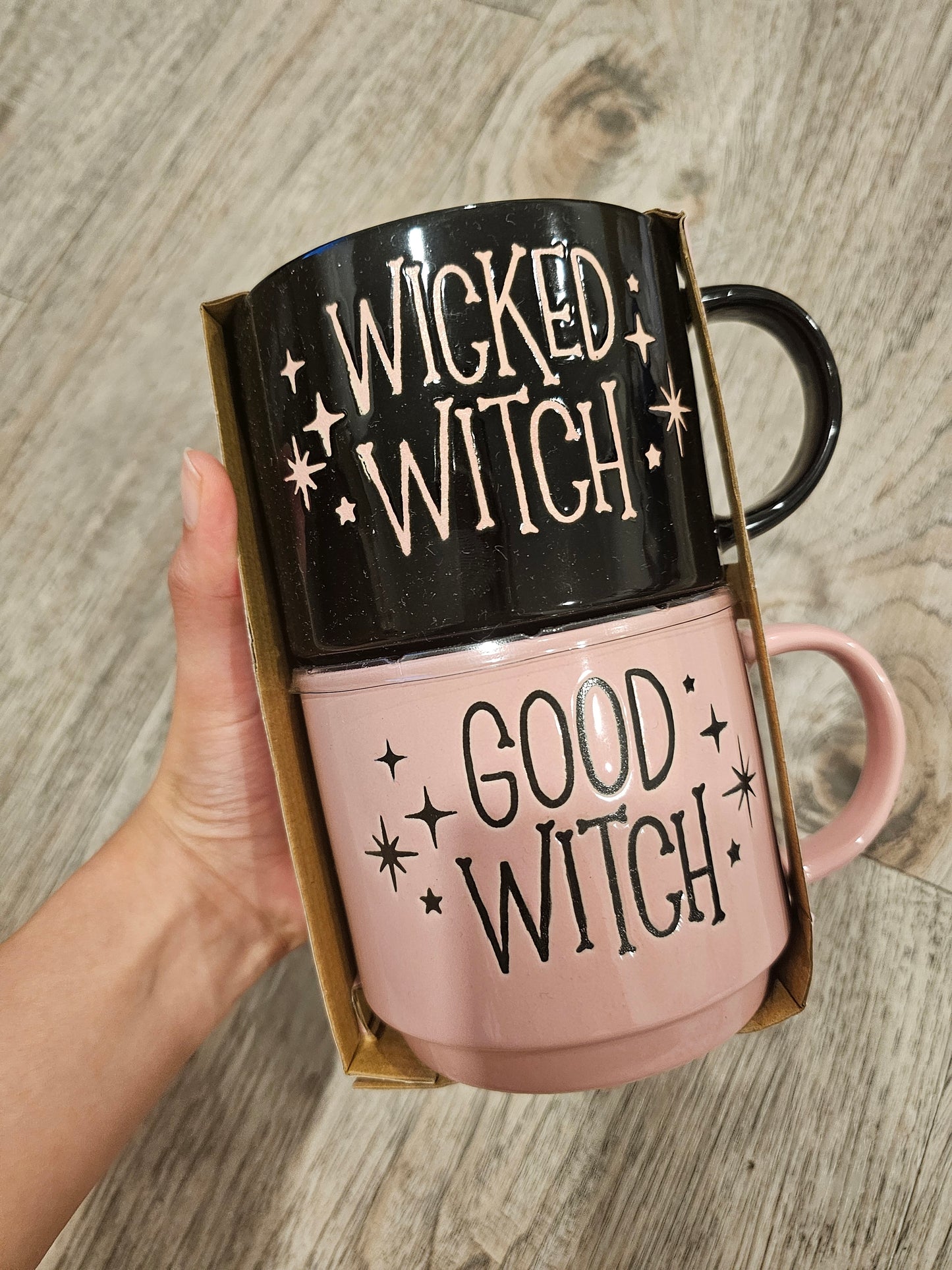 Set de 2 tasas Wicked Witch Good Witch