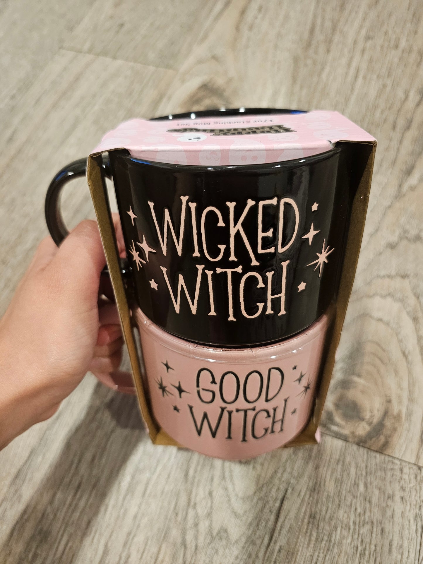 Set de 2 tasas Wicked Witch Good Witch