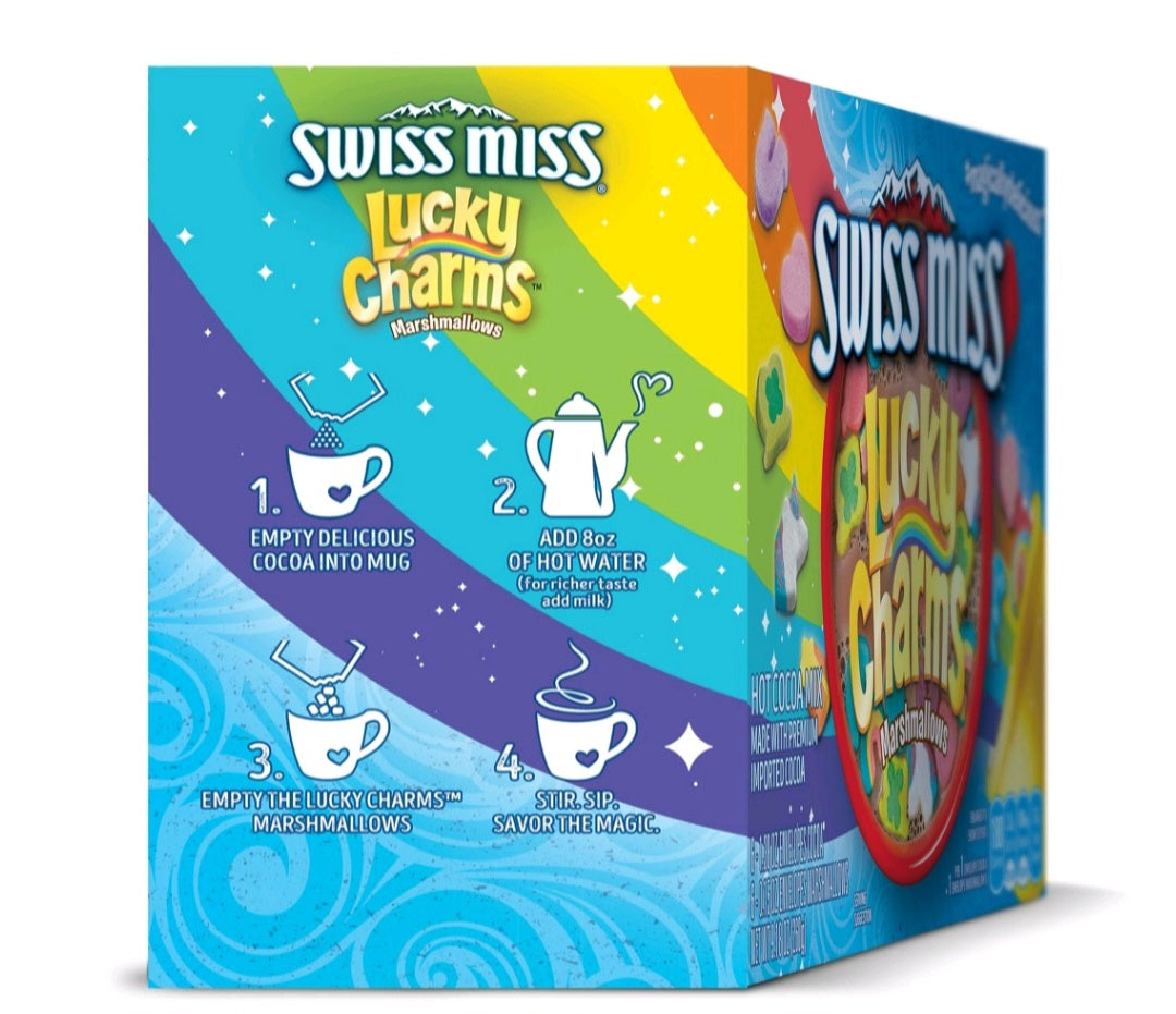 Swiss Miss Lucky Charms Hot Cocoa Mix - 9.18 oz / 6 PK