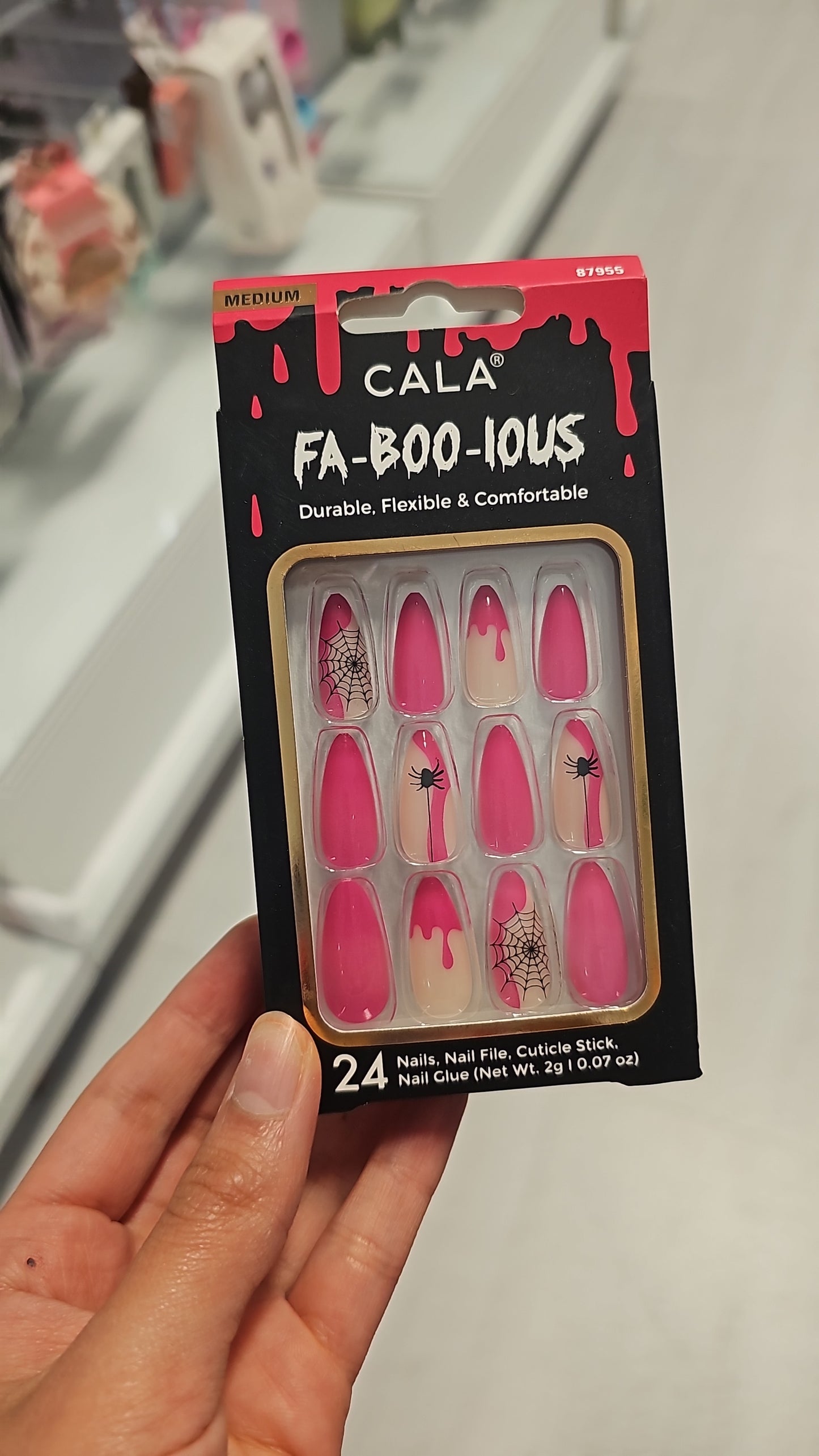 Set de uñas Halloween