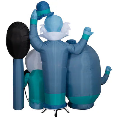 Gemmy 6 pies iluminado The Haunted Mansion Hitchhiking Ghosts Inflatable