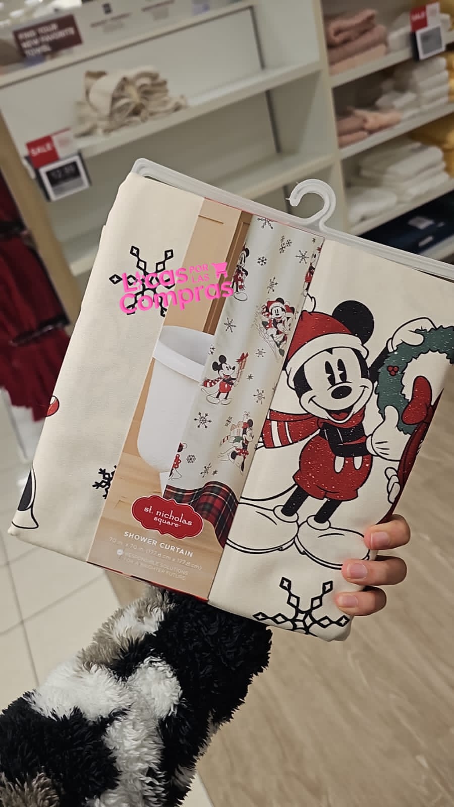 Anticipo Cortinas baño mickey