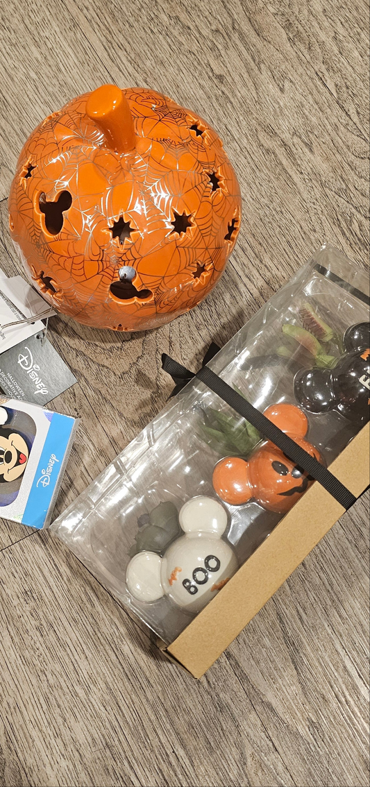 Calabaza mickey, plantas de Halloween - apartado