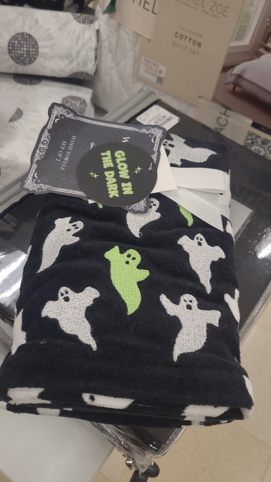 Set de 2 Toallas Fantasmas