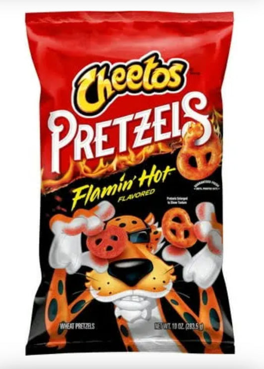 Cheetos Pretzels Flamin Hot