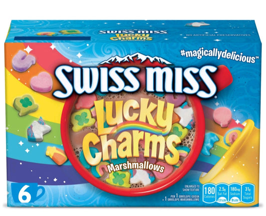 Swiss Miss Lucky Charms Hot Cocoa Mix - 9.18 oz / 6 PK