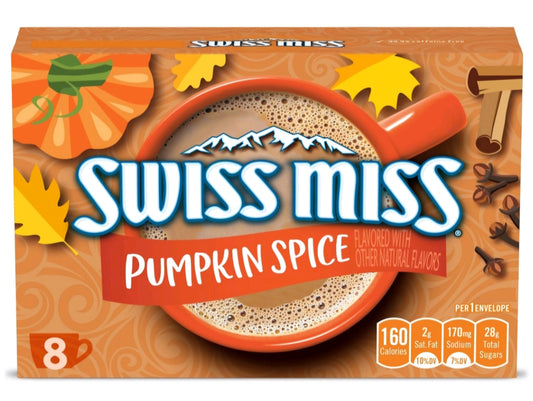 Swiss Miss Pumpkin Spice Hot Cocoa Mix - 1.38oz/ 8PK