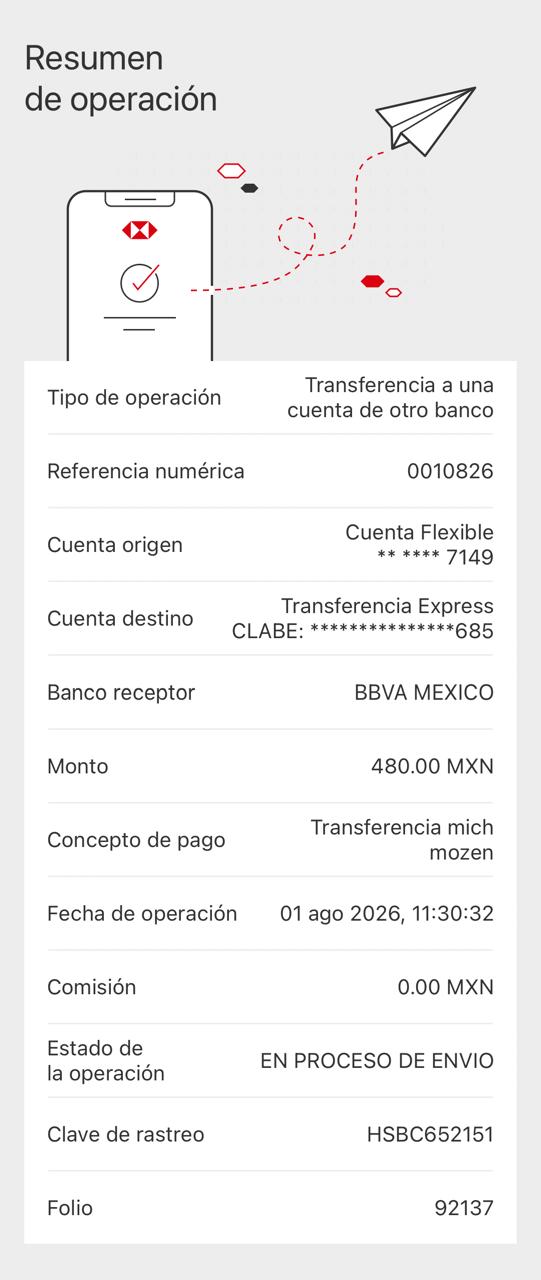 Entregas y Transferencias