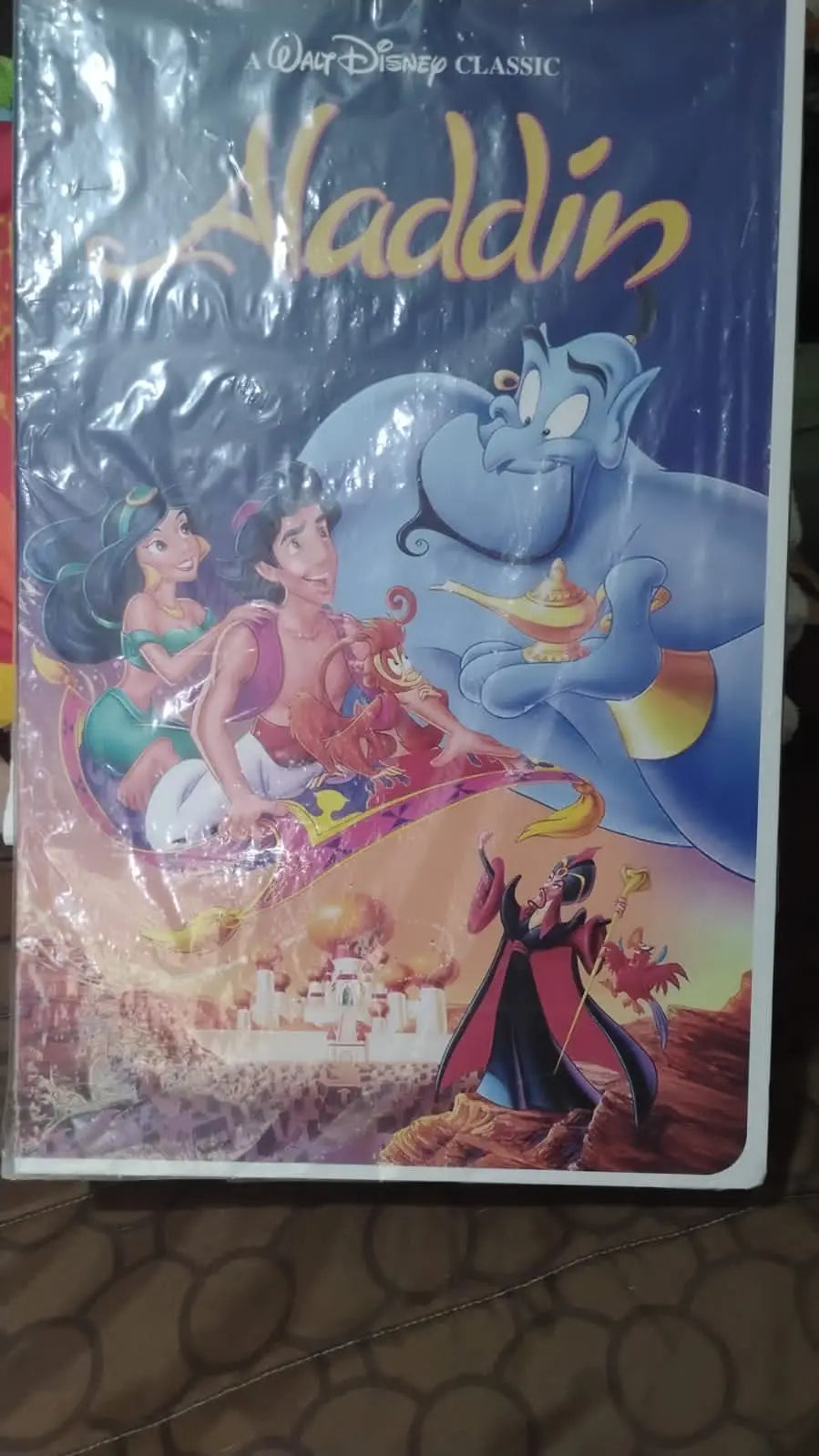 Aladdin vhs y otros
