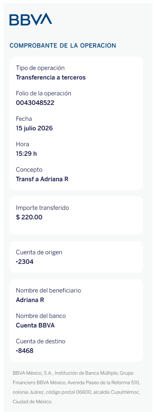 Transferencias