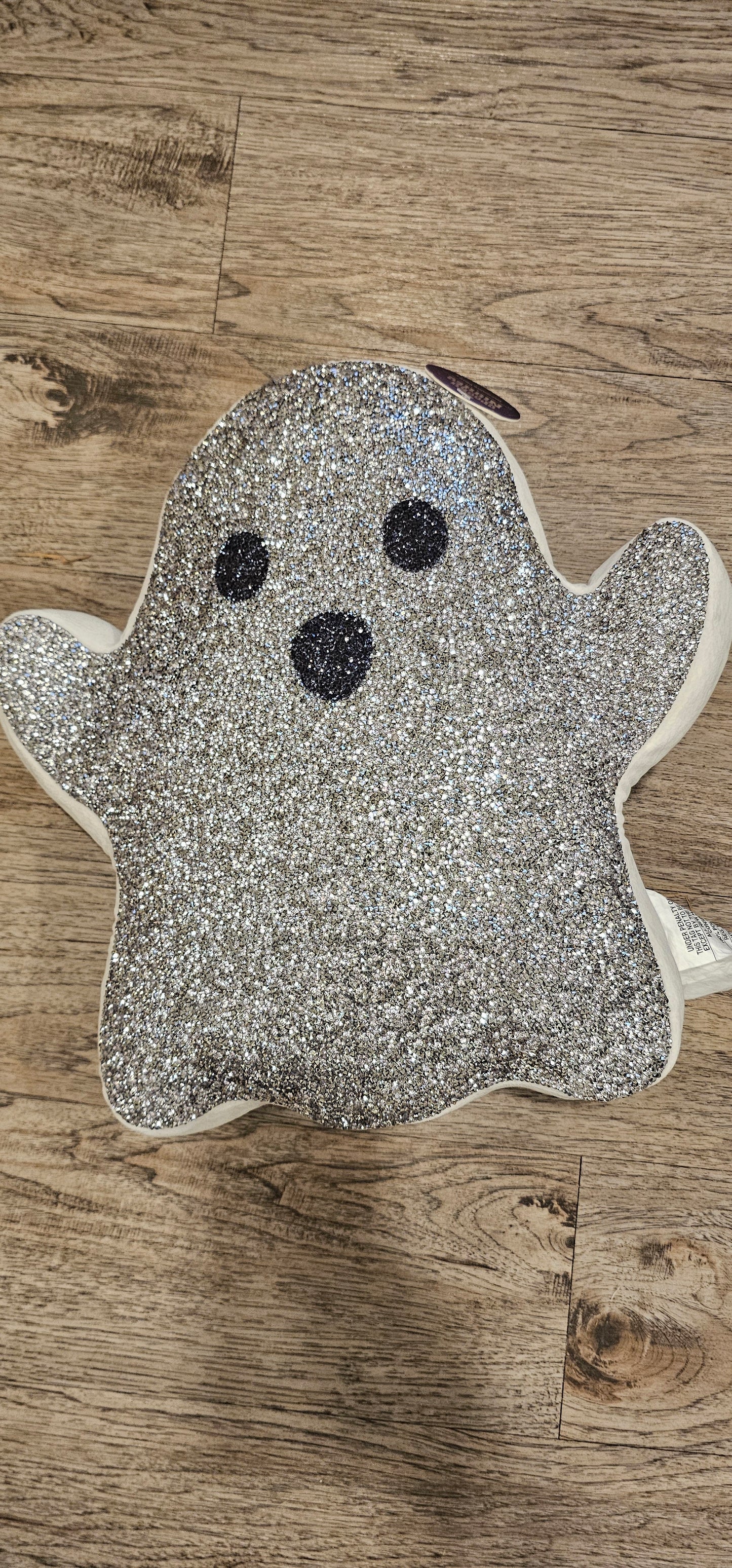 Frazada fantasma y cojín fantasma bling - liquidación