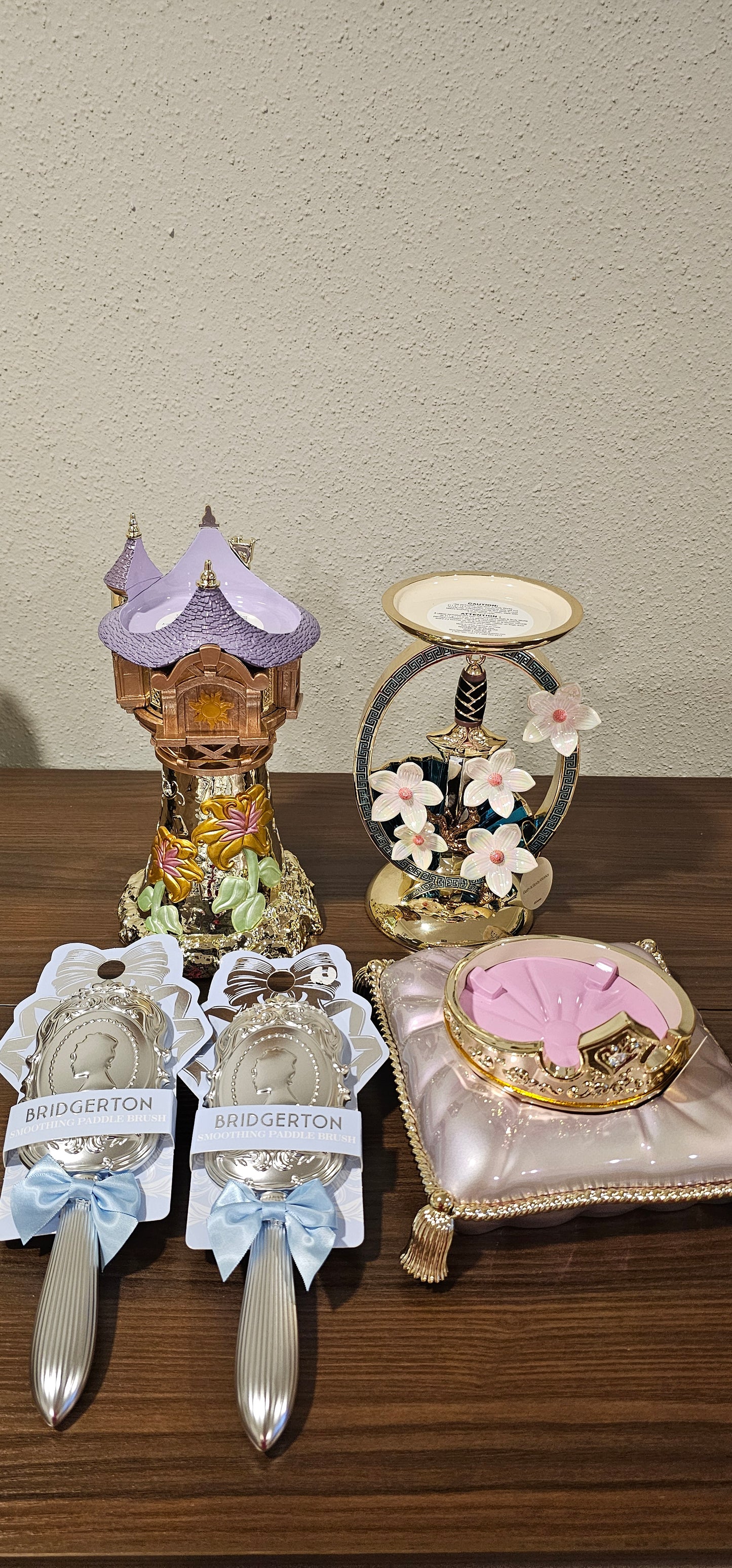 Bridgerton cepillos y porta velas princesas apartado