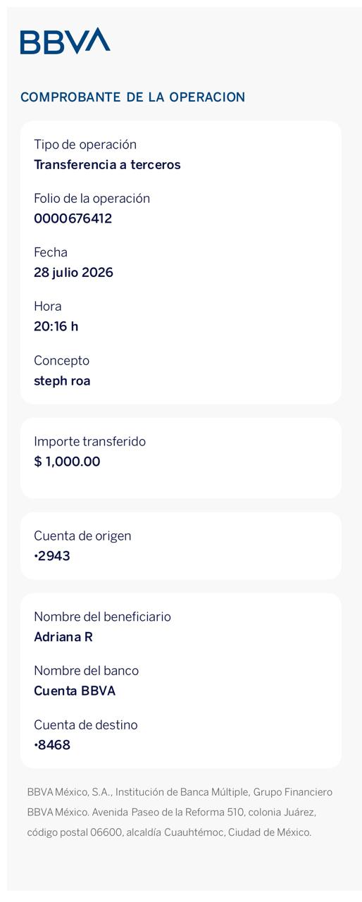 Varias transferencia
