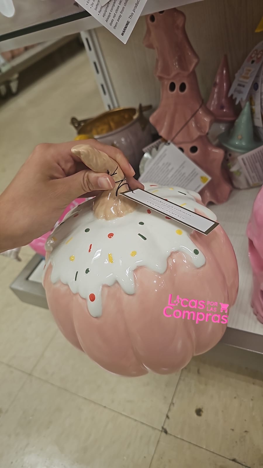 2 artículos - Fantasma en calabaza y calabaza de dulces