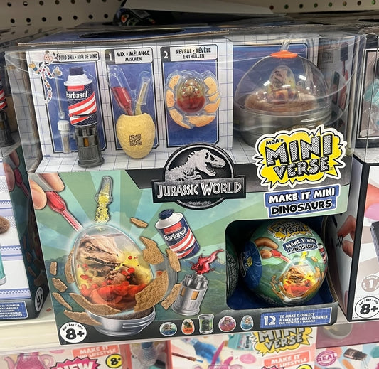 Jurassic World mini verse make it dinosaur
