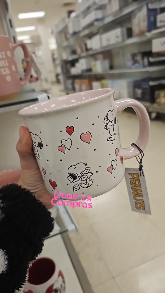 Taza Snoopy Rosa Apartado