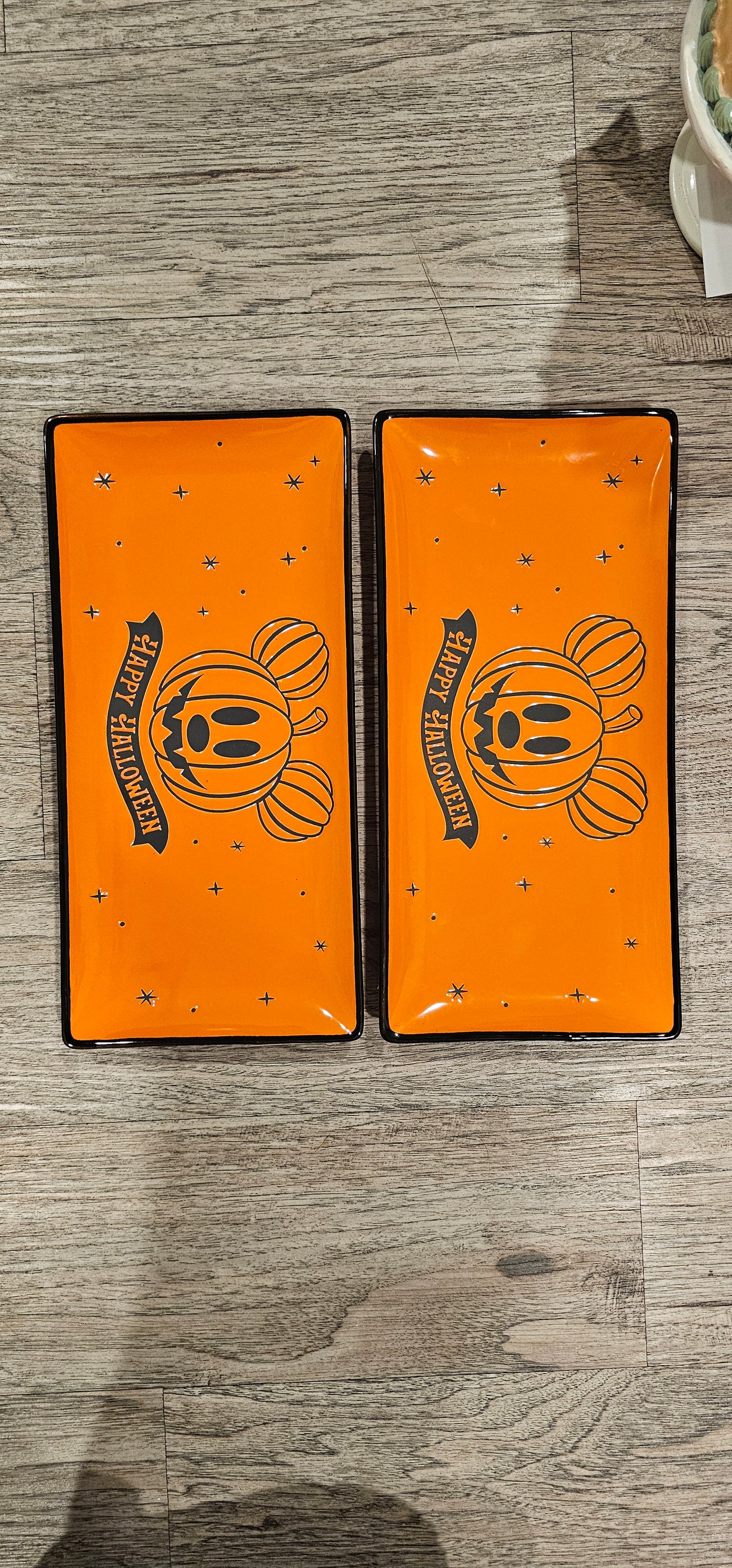 Platos Mickey Calabaza 2 piezas - apartado