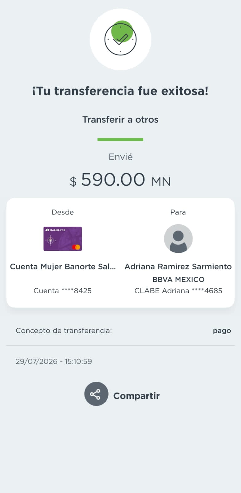 Varias transferencia