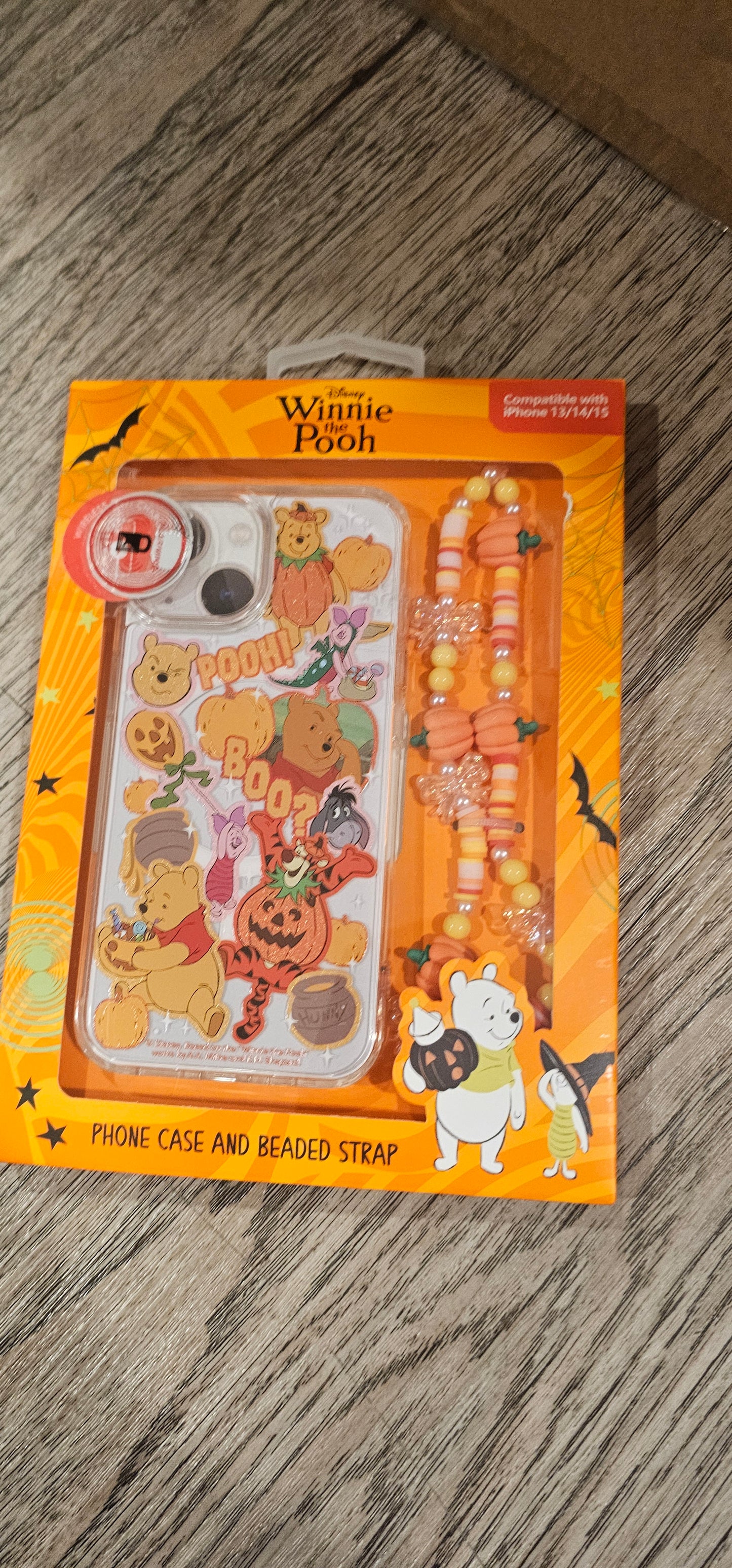 Sabanas de Halloween y Case de Winnie Pooh