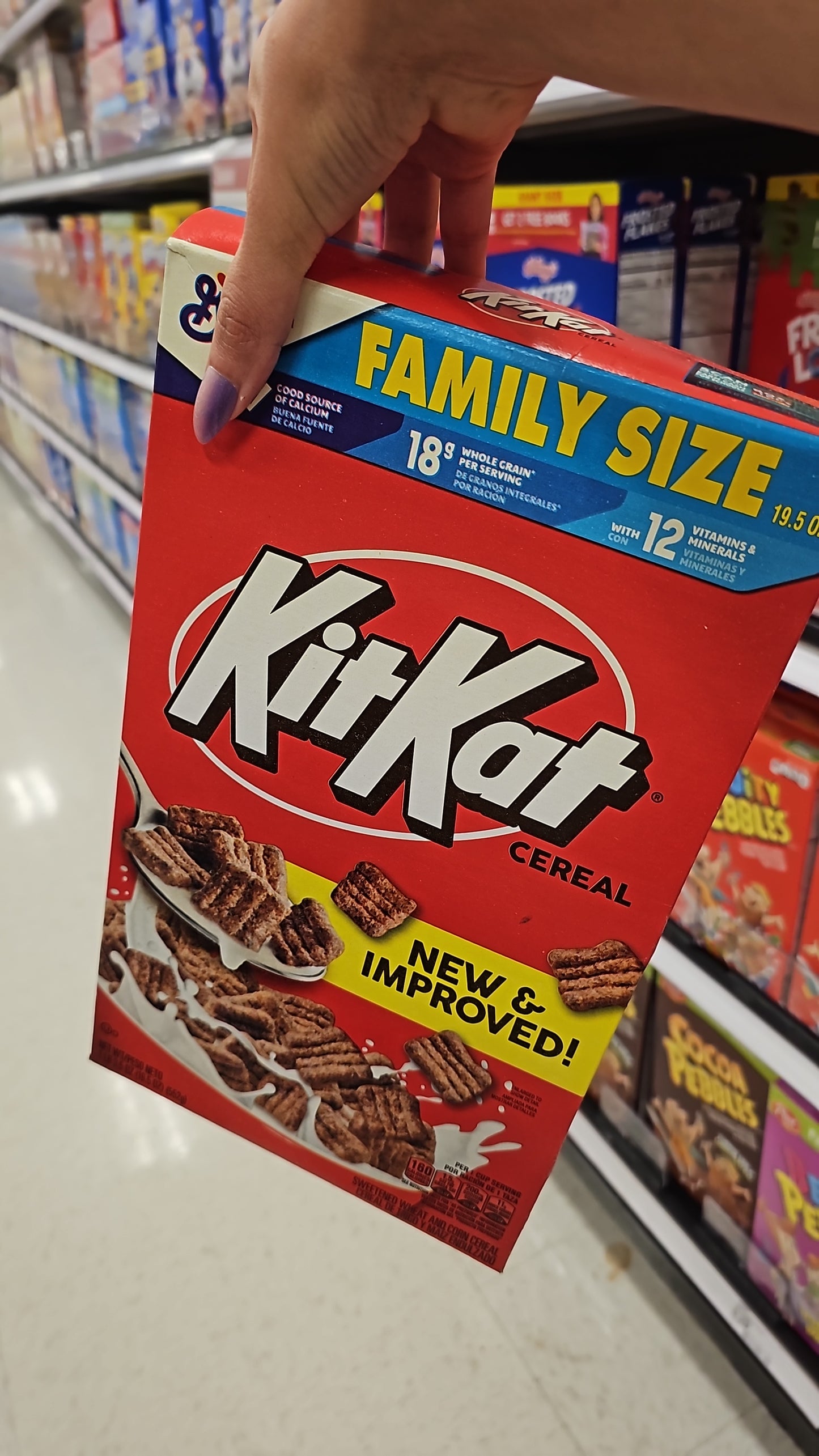Kit Kar cereal