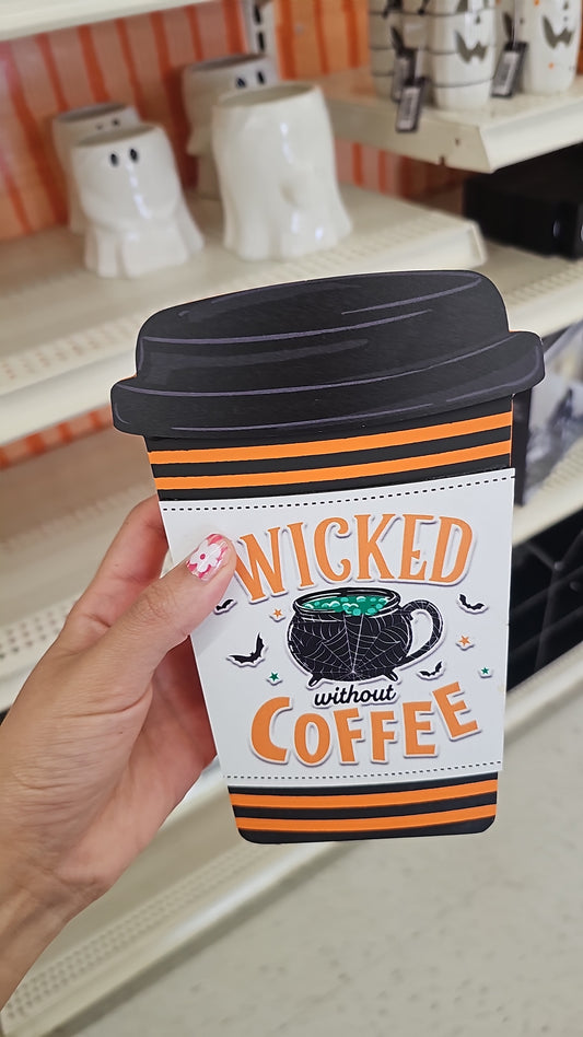 Wicked coffee decor