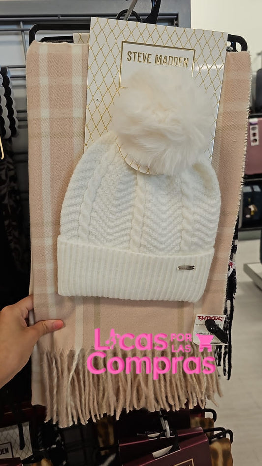Set gorra y guantes Steve madden